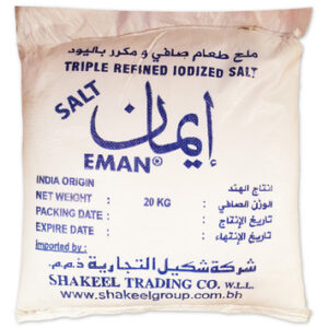 EMAN SALT IODIZED 20KG