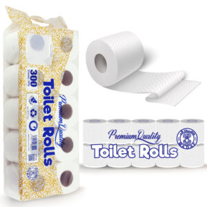 SADAF TOILET ROLLS 10X300 SHEETS 2PLY